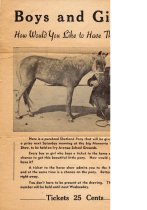 Monrovia Day Horse Drawing